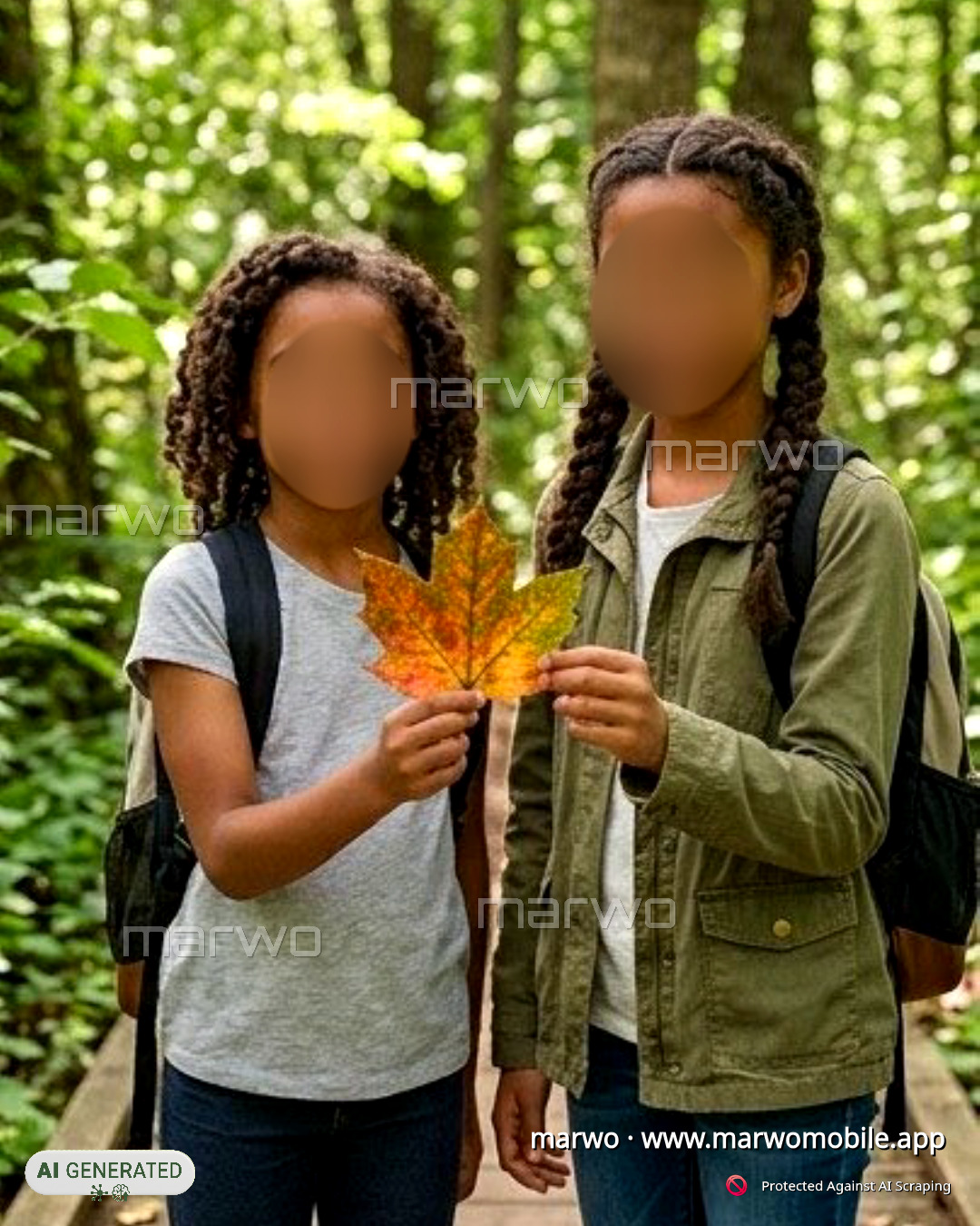 Kinder automatisch anonymisiert